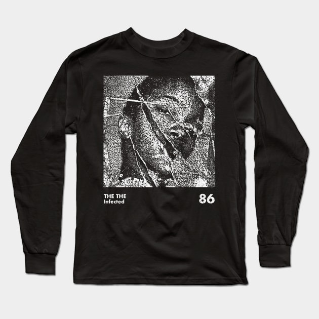 The The / Infected / Minimalist Artwork Design Long Sleeve T-Shirt by saudade